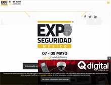 Tablet Screenshot of exposeguridadmexico.com